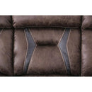  Furniture of America Flint Leather Look Recliner CM6565-CH IMAGE 7