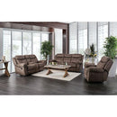  Furniture of America Celia Leather Look Recliner CM6583-CH IMAGE 6