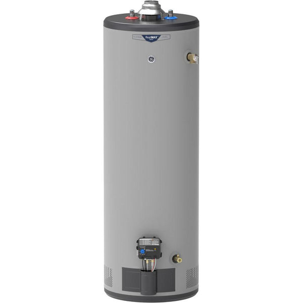 GE 40 Gallon Tall Residential Liquid Propane Water Heater GP40T12BXR IMAGE 1