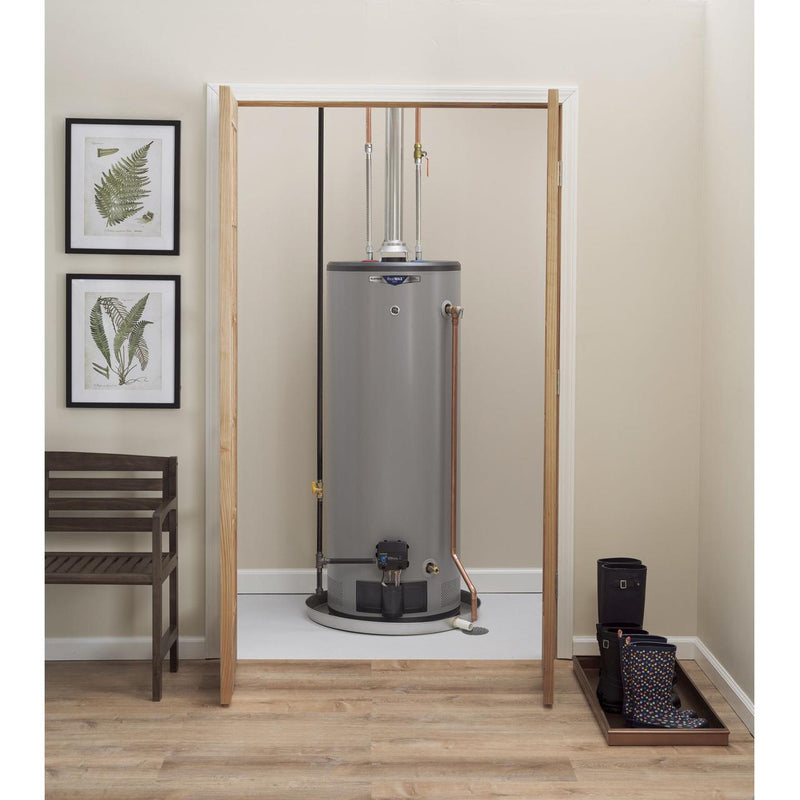 GE 40 Gallon Tall Residential Liquid Propane Water Heater GP40T12BXR IMAGE 2