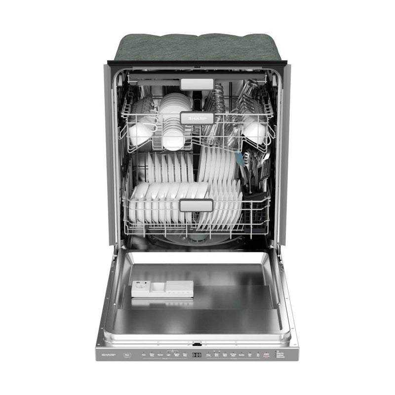 Sharp 24-inch Slide-In Smart Dishwasher SDW6767HS IMAGE 4