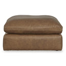 Signature Design by Ashley Emilia Leather Ottoman 3090108 IMAGE 2