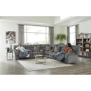  Catnapper Ashland 359 3 pc Reclining Sectional - Granite IMAGE 1
