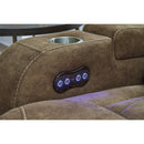 Signature Design by Ashley Wolfridge Power Leather Look Recliner 6070313 IMAGE 11