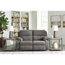 Signature Design by Ashley Scranto Reclining Fabric Loveseat 6650286 IMAGE 6