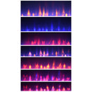 Coaster Furniture Gilmore 991048 Mirrored Freestanding Electric Fireplace - Silver IMAGE 18