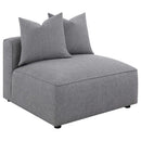  Coaster Furniture Jennifer 551594-SET 6 pc Tight Seat Modular Sectional - Grey IMAGE 7