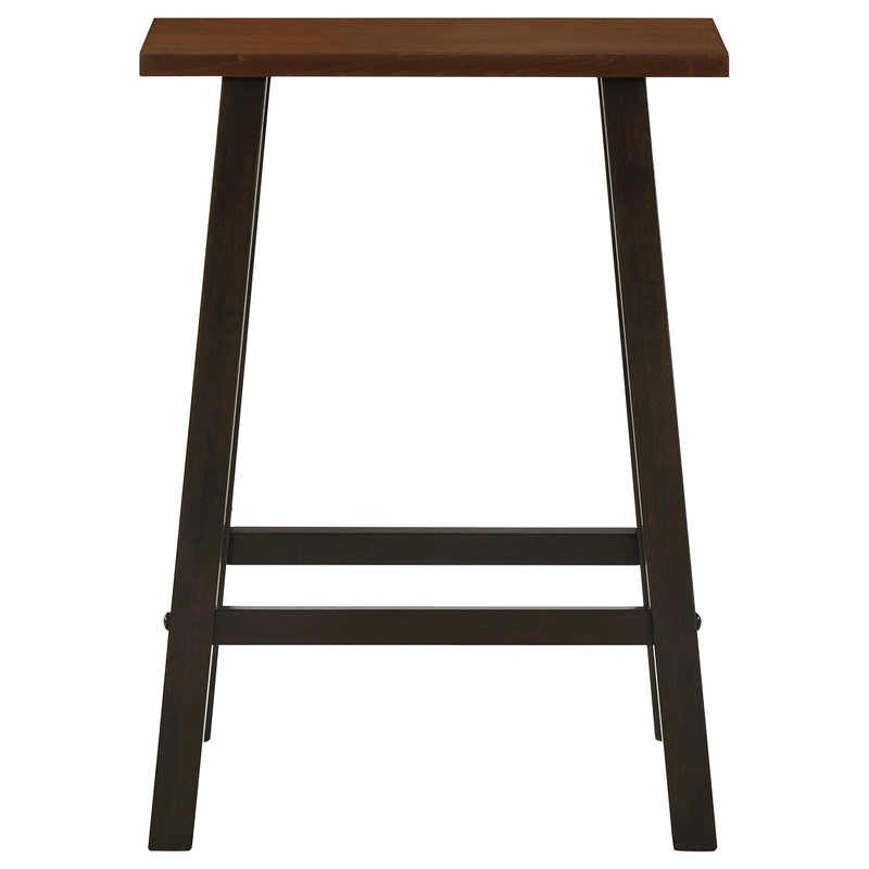 Coaster Furniture Connie 192090 4-piece Counter Height Set - Chestnut and Dark Brown IMAGE 9
