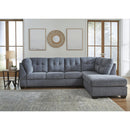 Signature Design by Ashley Marleton 55303S4 2 pc Sleeper Sectional with Chaise IMAGE 5