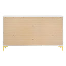  Coaster Furniture Kendall 224403 6-Drawer Dresser - White IMAGE 4