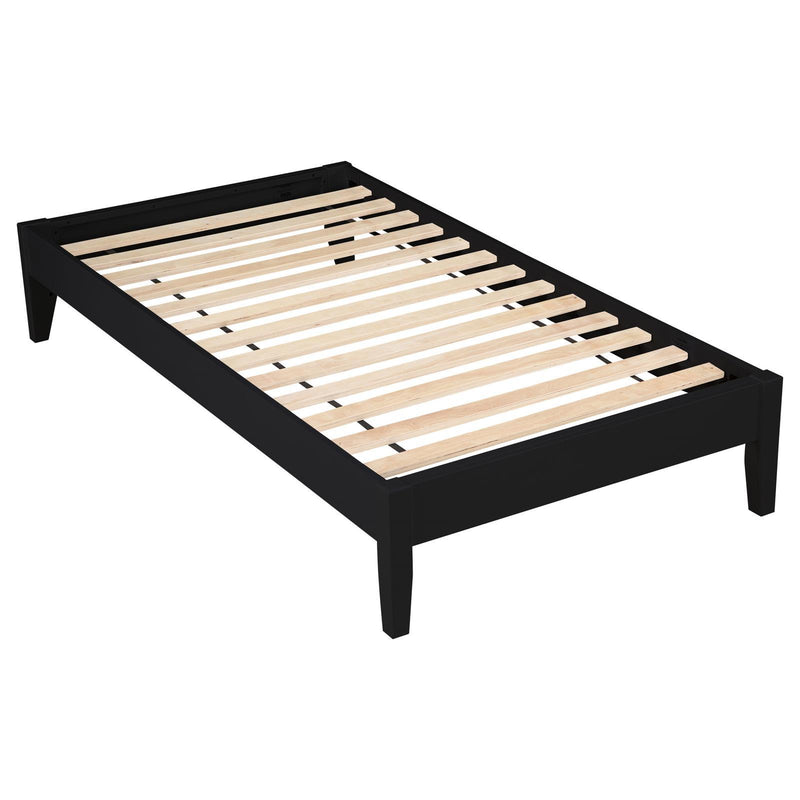 Coaster Furniture Hounslow 306129T Twin Universal Platform Bed - Black IMAGE 4