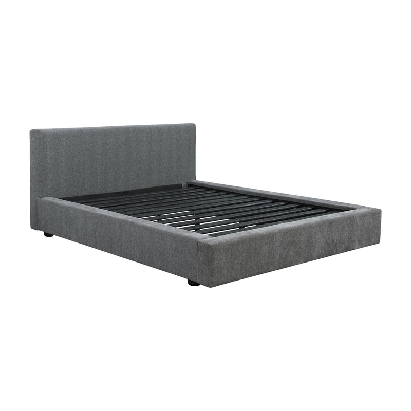  Coaster Furniture Gregory 316020KE Upholstered Eastern King Panel Bed - Graphite IMAGE 3