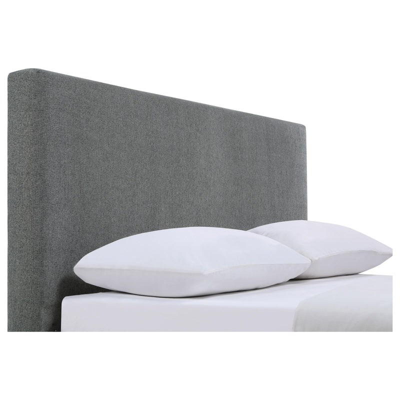  Coaster Furniture Gregory 316020KE Upholstered Eastern King Panel Bed - Graphite IMAGE 7