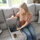  Catnapper Rockport Power Reclining Modular Sectional IMAGE 2