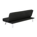  Coaster Furniture Joel 360281 Upholstered Tufted Convertible Sofa Bed - Black IMAGE 6