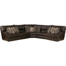  Catnapper Como 436 5 pc Power Reclining Modular Sectional - Chocolate IMAGE 1