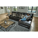  Catnapper Como 436 3 pc Power Reclining Modular Sectional - Chocolate IMAGE 3