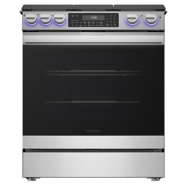 Sharp 30-inch Gas Convection Slide-In Range with Air Fry SSG3065JS IMAGE 1