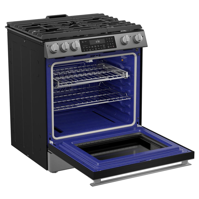 Sharp 30-inch Gas Convection Slide-In Range with Air Fry SSG3065JS IMAGE 5