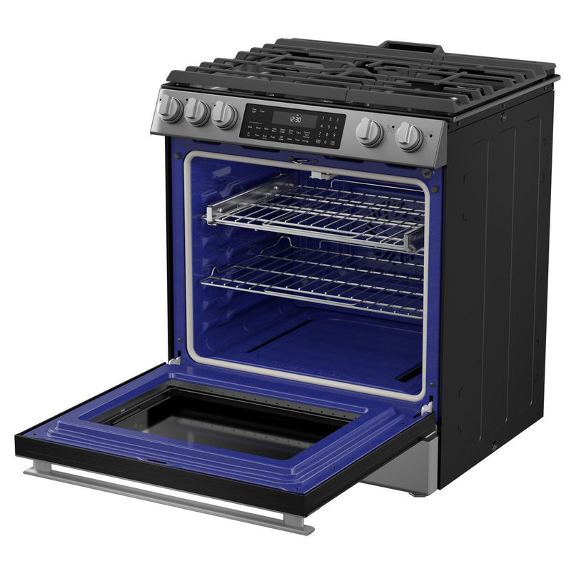 Sharp 30-inch Gas Convection Slide-In Range with Air Fry SSG3065JS IMAGE 7
