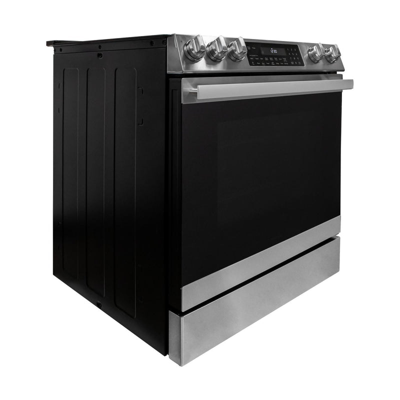 Sharp 30-inch Electric Convection Slide-In Range with Air Fry SSR3065JS IMAGE 2