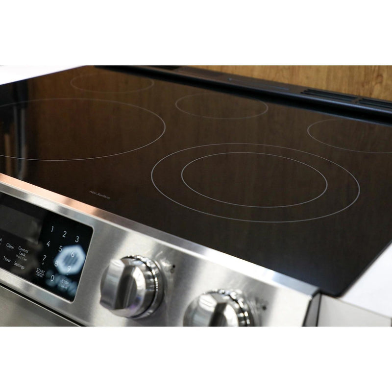 Sharp 30-inch Electric Convection Slide-In Range with Air Fry SSR3065JS IMAGE 5