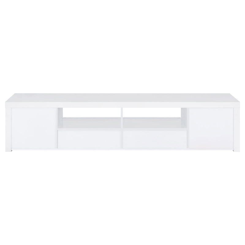 Coaster Furniture Jude 704262 TV Stand - High Gloss White IMAGE 8