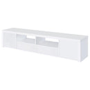 Coaster Furniture Jude 704262 TV Stand - High Gloss White IMAGE 9
