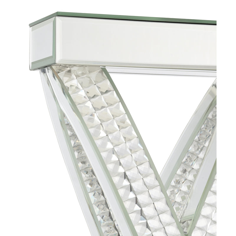  Coaster Furniture Dominick 923289 31-inch Tapered Mirrored Acrylic Table Lamp - Silver IMAGE 7