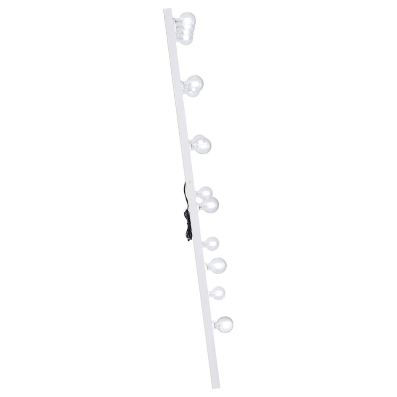  Coaster Furniture Zayan 969558 32 x 71 Inch Floor Mirror LED Lighting - White Gloss IMAGE 11