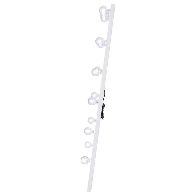  Coaster Furniture Zayan 969558 32 x 71 Inch Floor Mirror LED Lighting - White Gloss IMAGE 7