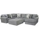  Jackson Furniture Glacier 2477 3 pc Sectional - Shark IMAGE 1
