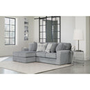  Jackson Furniture Glacier 2477 2 pc Sectional - Shark IMAGE 1