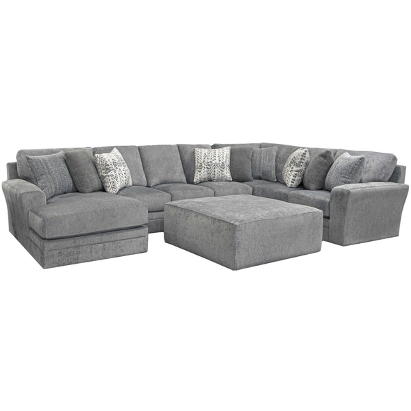 Jackson Furniture Glacier 2477 3 pc Sectional - Shark IMAGE 1