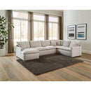  Jackson Furniture Harper 1345 3 pc Sectional - Oyster IMAGE 1