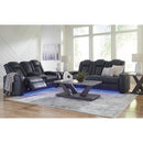 Signature Design by Ashley Fyne-Dyme Power Reclining Leather Look Sofa 3660315 IMAGE 19