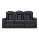 Signature Design by Ashley Fyne-Dyme Power Reclining Leather Look Sofa 3660315 IMAGE 3