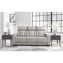 Signature Design by Ashley Boyington Power Reclining Leather Match Sofa U2710515 IMAGE 6
