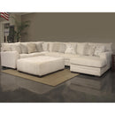  Jackson Furniture Kingston 4472 3 pc Sectional - Cream IMAGE 1