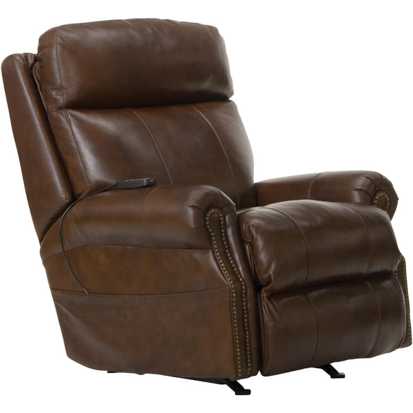 Catnapper Vito Power Rocker Leather Match Recliner 645402 1269-59/3069-59 IMAGE 1