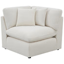  Coaster Furniture Hobson 551451-SET 6 pc Reversible Cushion Modular Sectional - Off-White IMAGE 5