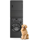 Speed Queen Stacked Washer/Dryer Gas Laundry Center ATGE9ASP118TB01 IMAGE 1