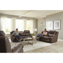  Catnapper Palmer 763959 Power Reclining Loveseat - Saddle IMAGE 3