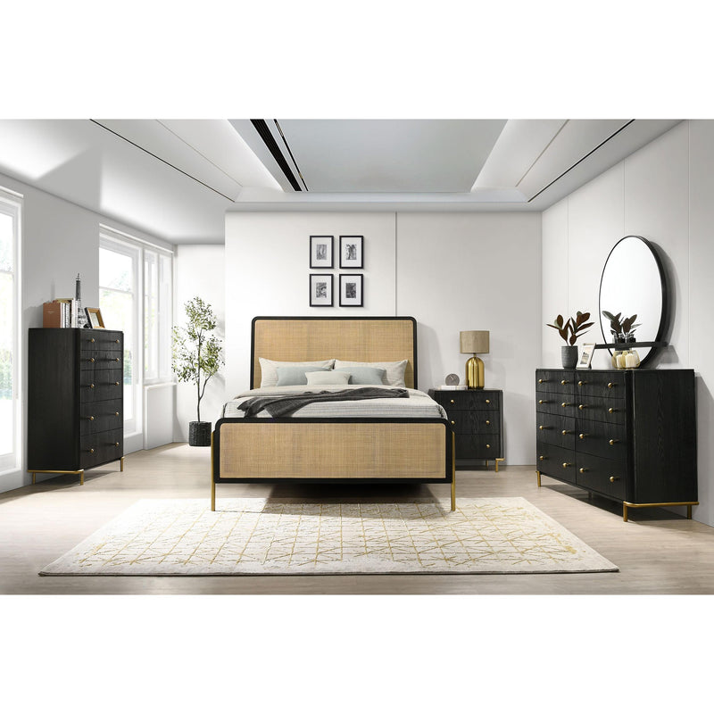 Coaster Furniture Arini 224335 5-Drawer Bedroom Chest - Black IMAGE 11