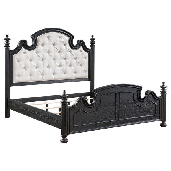 Coaster Furniture Celina Queen Upholstered Panel Bed 224761Q IMAGE 1
