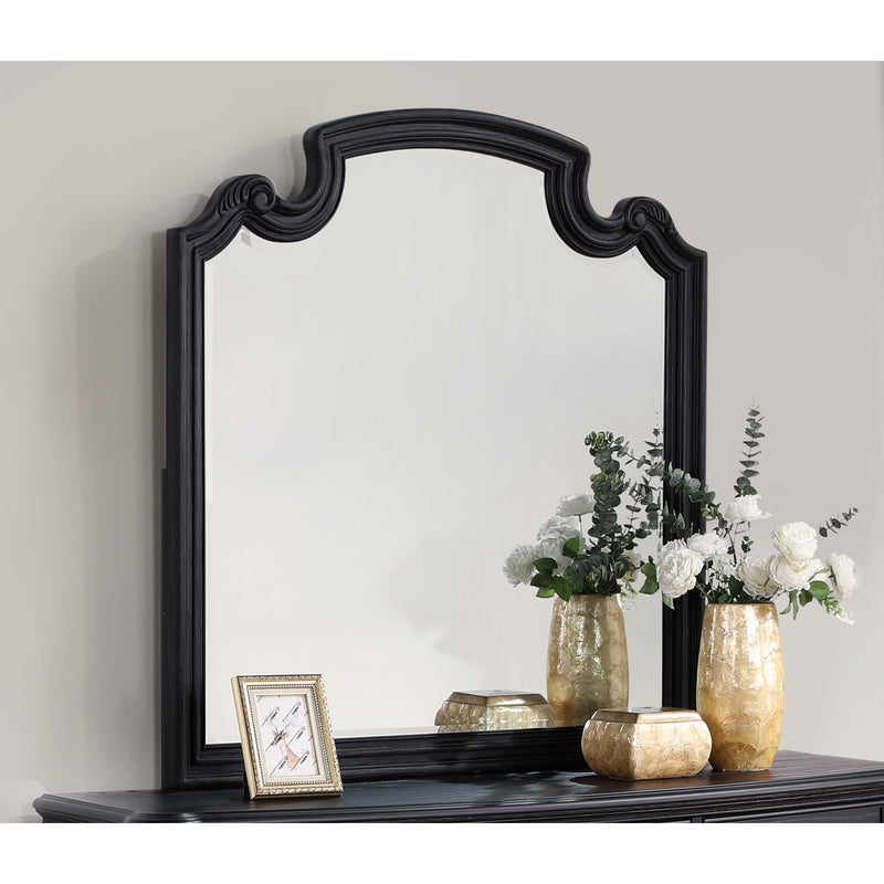 Coaster Furniture Celina 224764 Dresser Mirror - Black IMAGE 3
