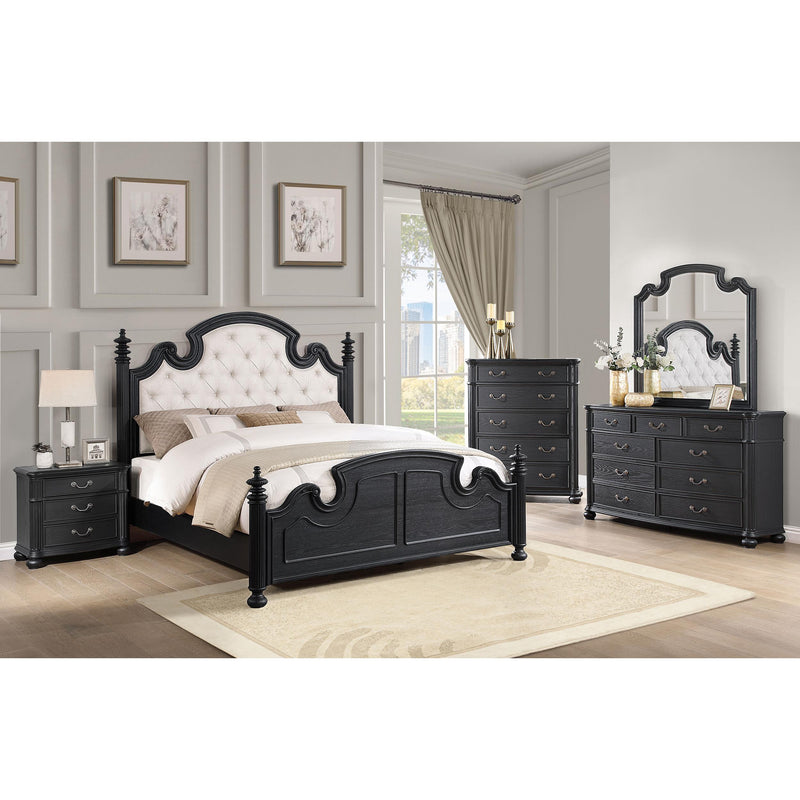 Coaster Furniture Celina 224764 Dresser Mirror - Black IMAGE 4
