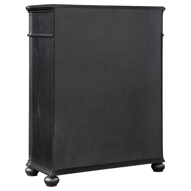 Coaster Furniture Celina 224765 5-Drawer Bedroom Chest - Black IMAGE 5