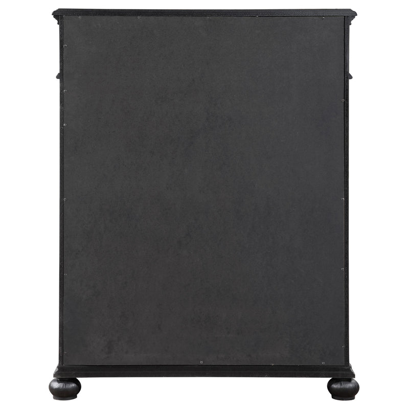 Coaster Furniture Celina 224765 5-Drawer Bedroom Chest - Black IMAGE 6