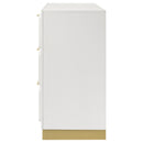Coaster Furniture Caraway 224773 6-Drawer Bedroom Dresser - White IMAGE 5